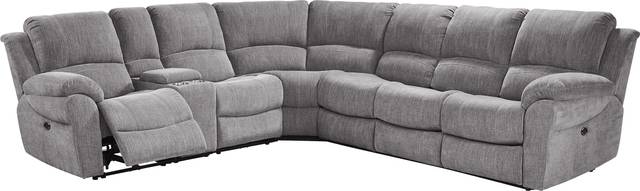Kenmore Heights Charcoal 7 Pc Power Reclining Sectional - Thumbnail - Image 3