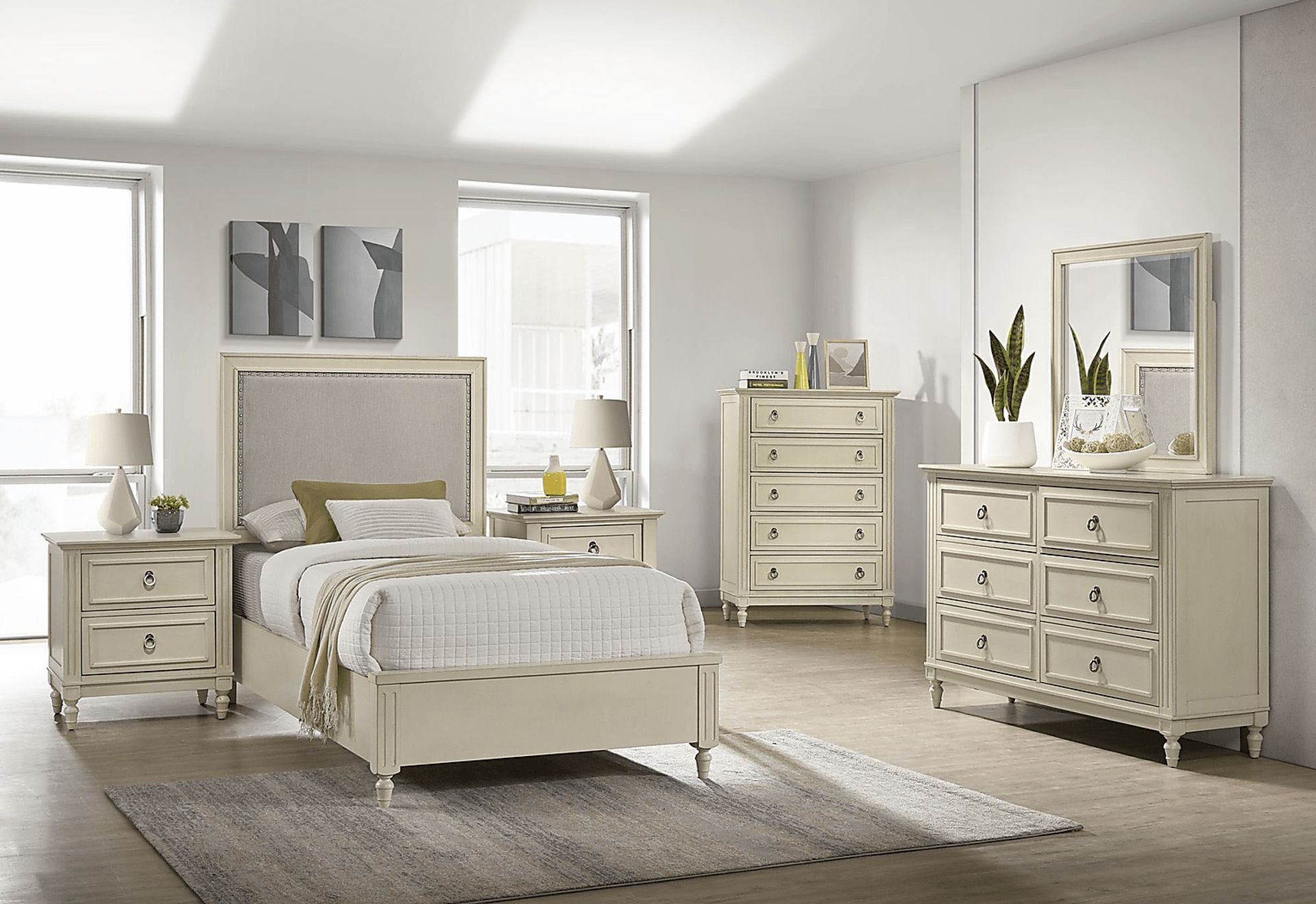 Kennebec White Nightstand - Image 2