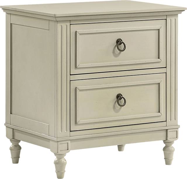 Kennebec White Nightstand - Thumbnail - Image 1