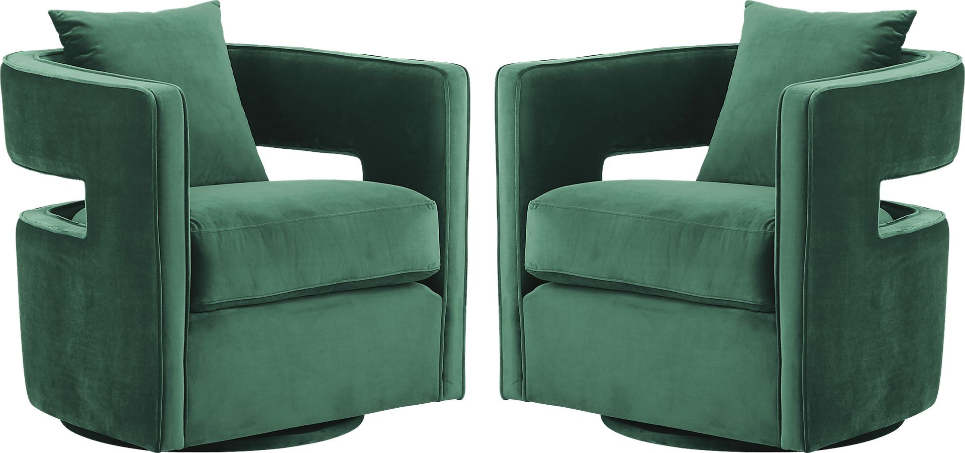 Kennedy Forest Swivel Chair (Set of 2) - Image 1