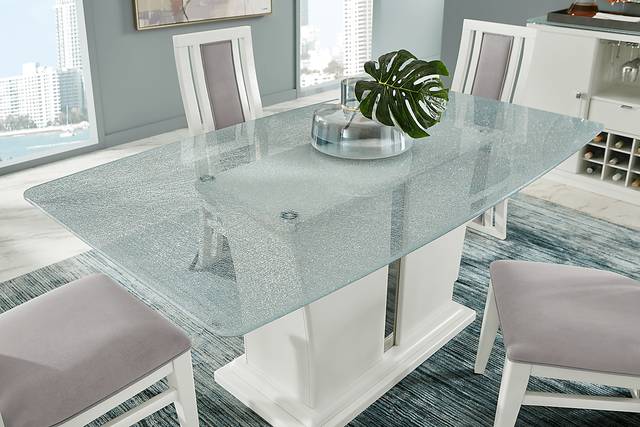 Kennedy Park White 5 Pc Dining Room - Thumbnail - Image 4