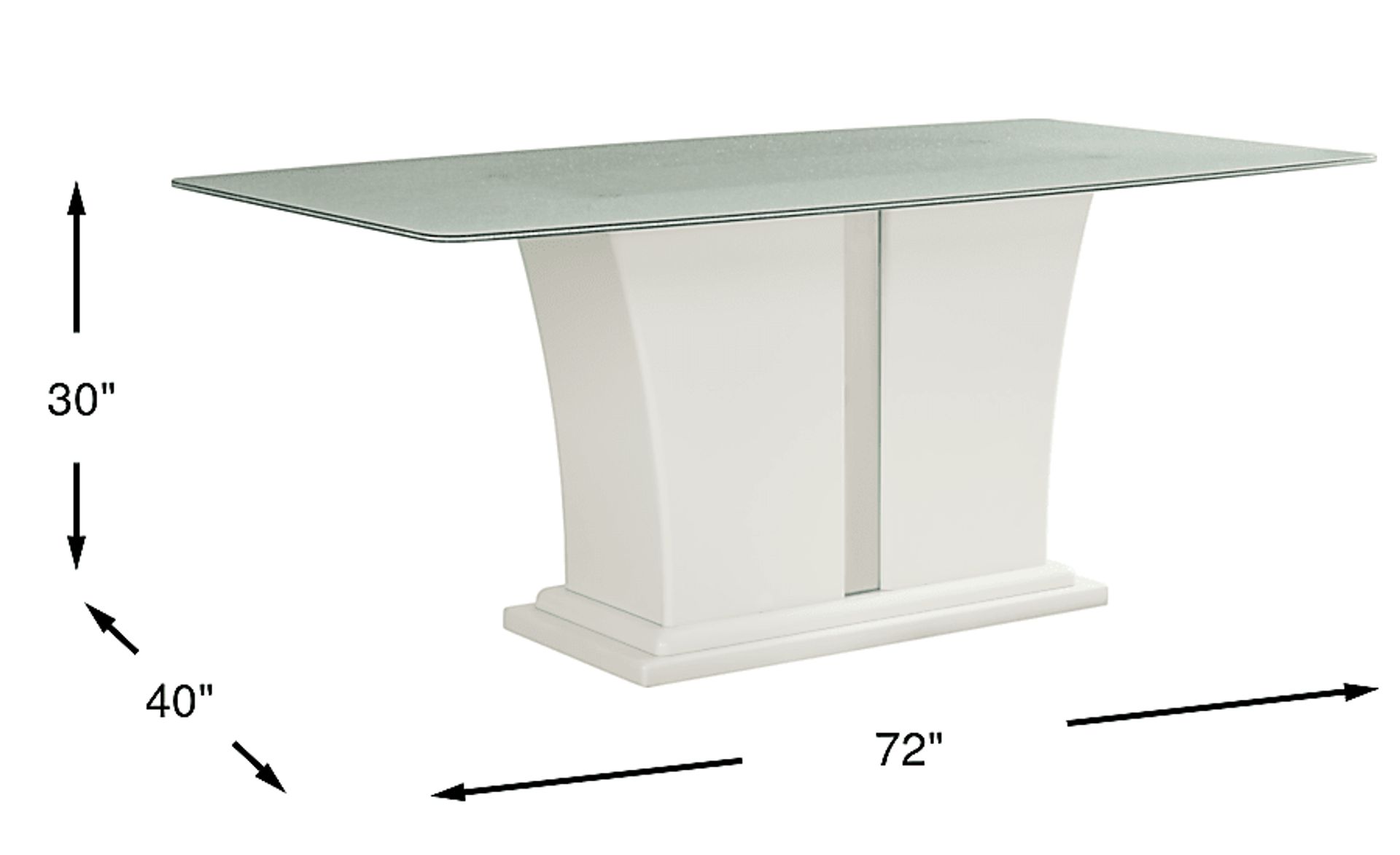 Dimension Image. Please refer to the Dimension Tab on this page for dimension details.