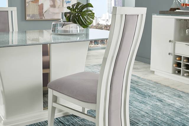 Kennedy Park White Side Chair - Thumbnail - Image 4