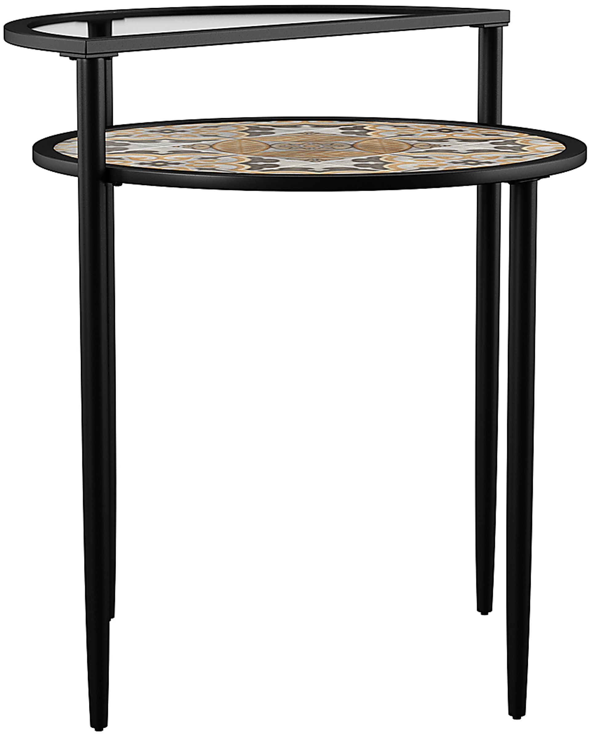 Outdoor Kennilworth Black Accent Table - Image 2