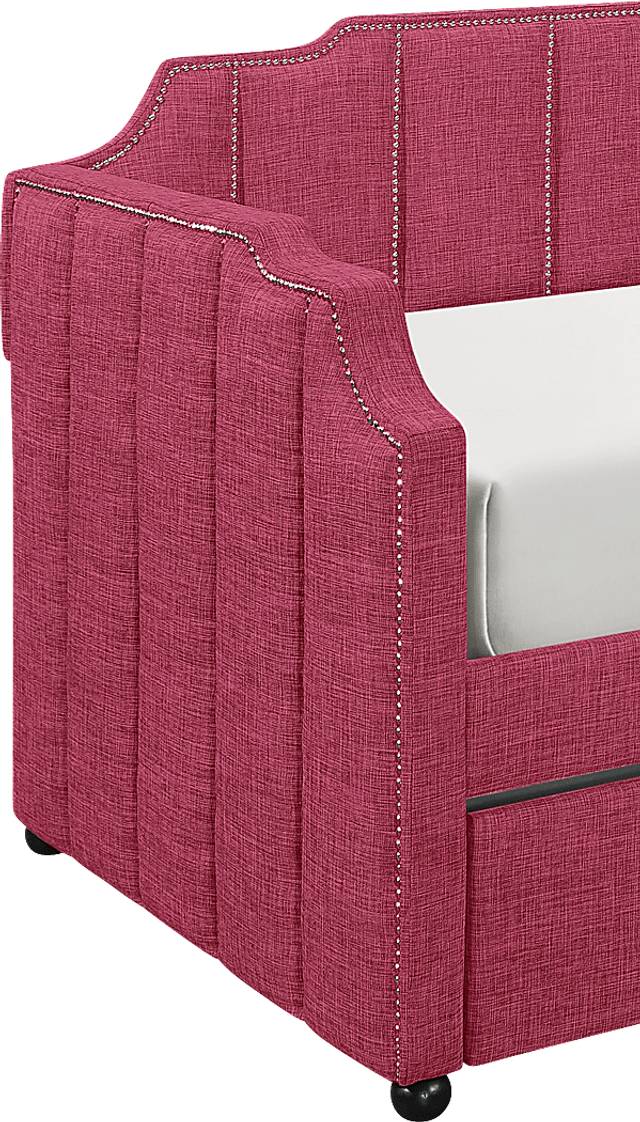 Kennis Pink Daybed with Trundle - Thumbnail - Image 2