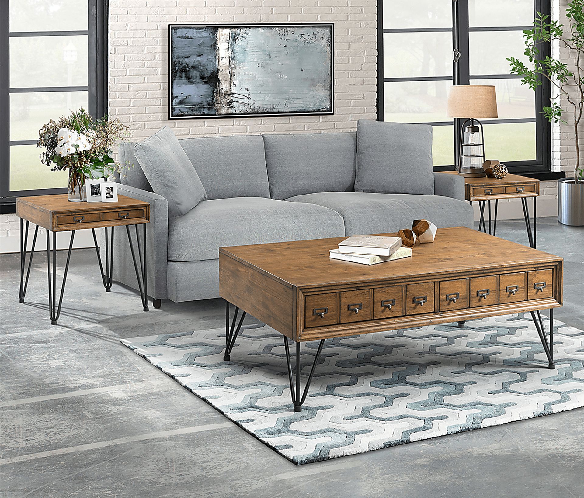 Kennysaw Brown End Table - Image 2
