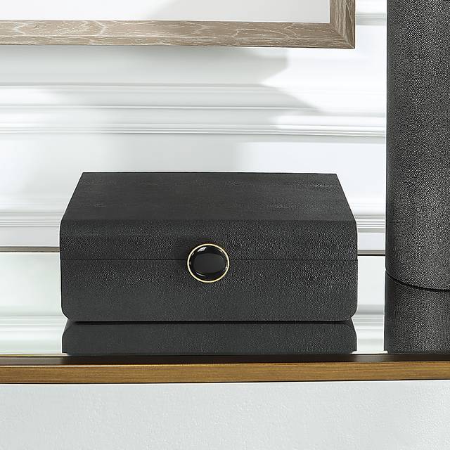 Kennzo Black Decorative Box - Thumbnail - Image 3
