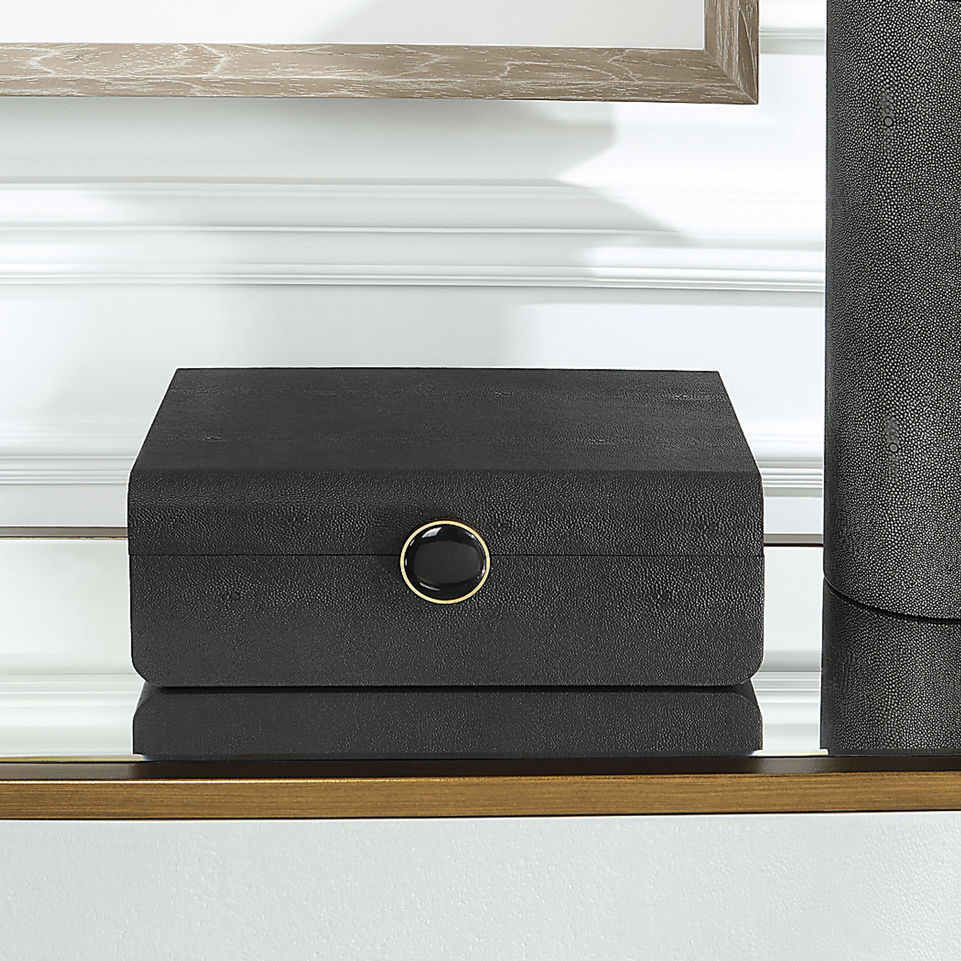 Kennzo Black Decorative Box - Image 3
