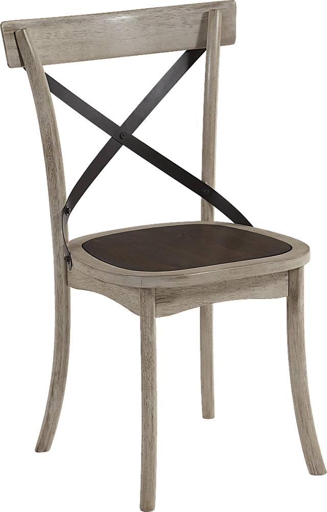 Kenoak Light Brown Dining Chair, Set of 2 - Thumbnail - Image 2
