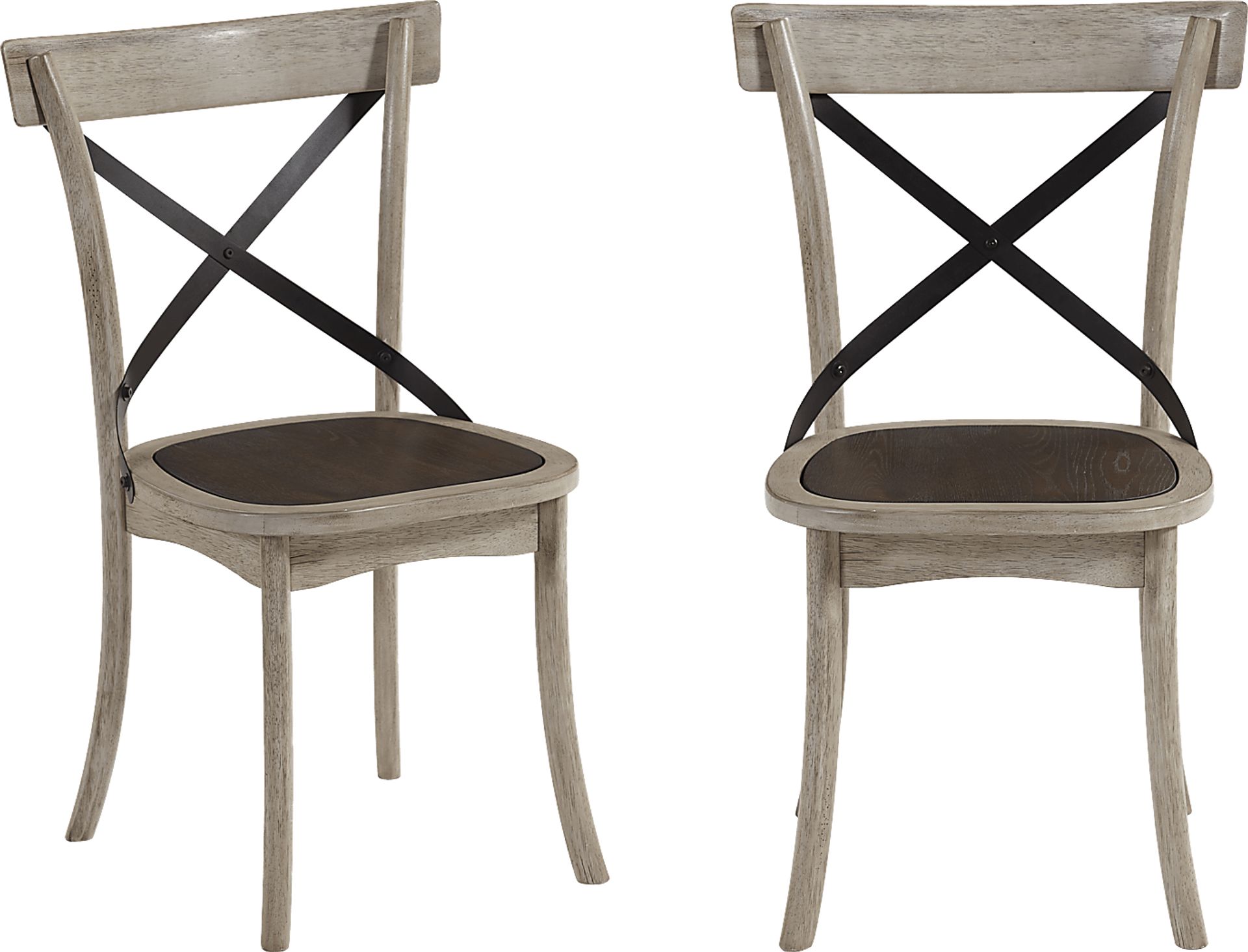 Kenoak Light Brown Dining Chair, Set of 2 - Image 1
