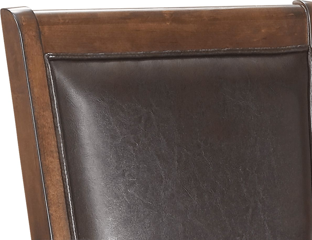 Kenosha Brown Swivel Counter Height Stool