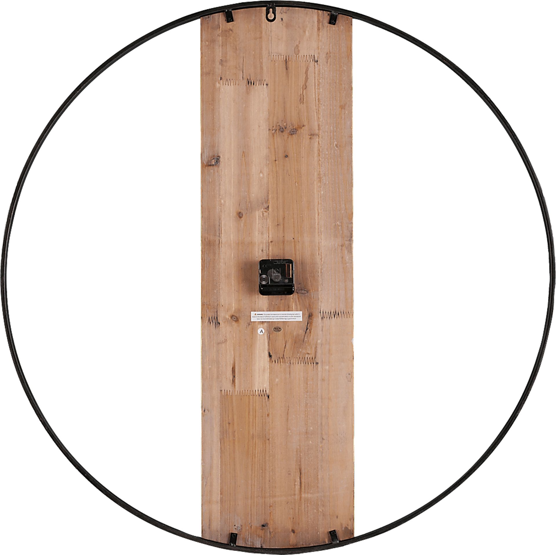 Kensingshire Black Wall Clock - Image 3