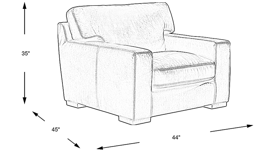 Kensington Leather Chair