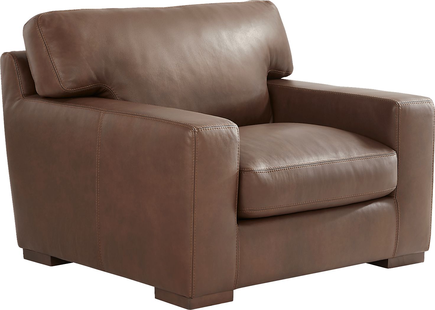 Kensington Coffee Leather Chair