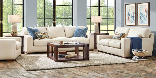 Kensington Oyster Leather Chair - Thumbnail - Image 2