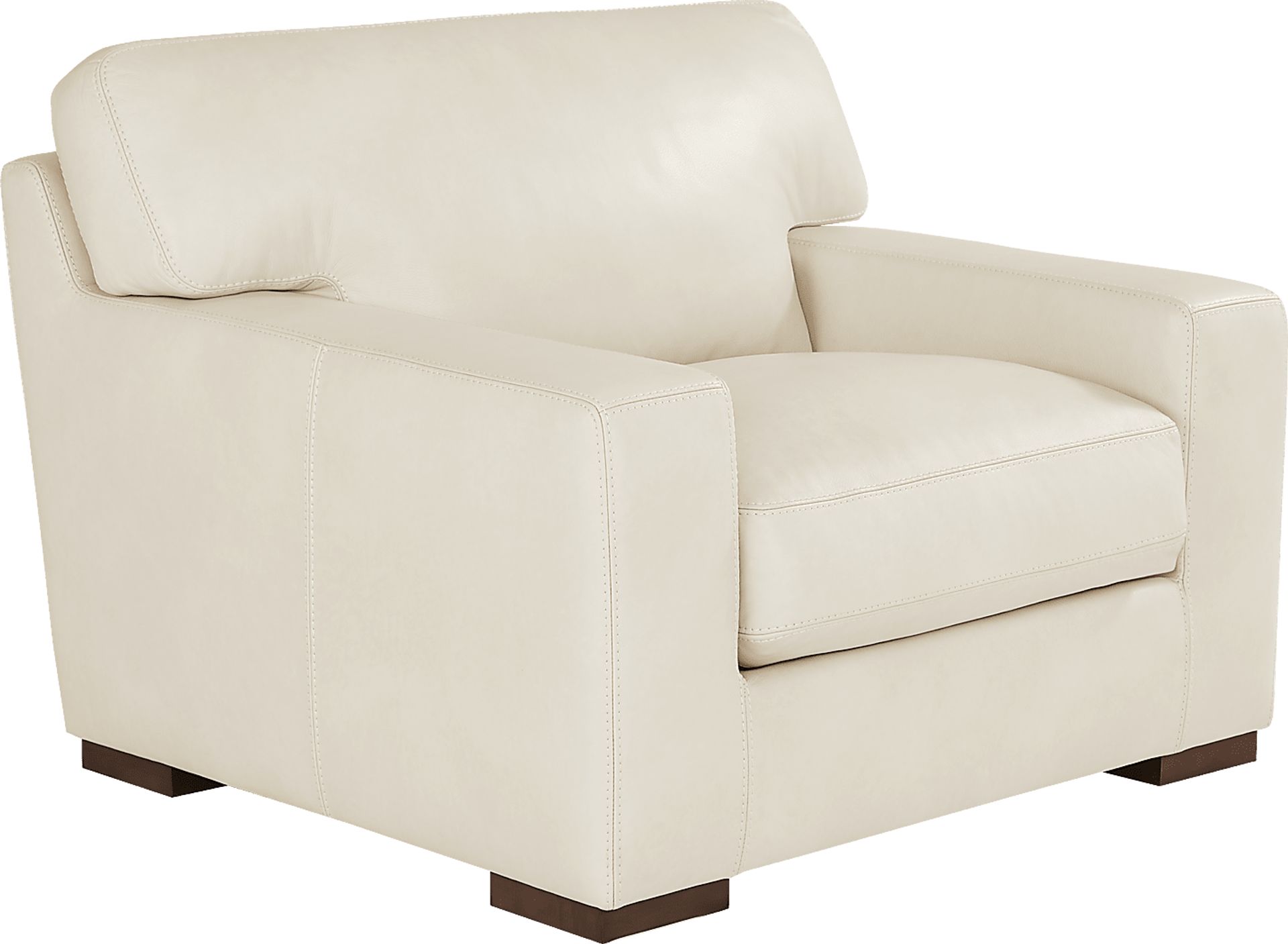 Kensington Oyster 5 Pc Leather Living Room - Image 5