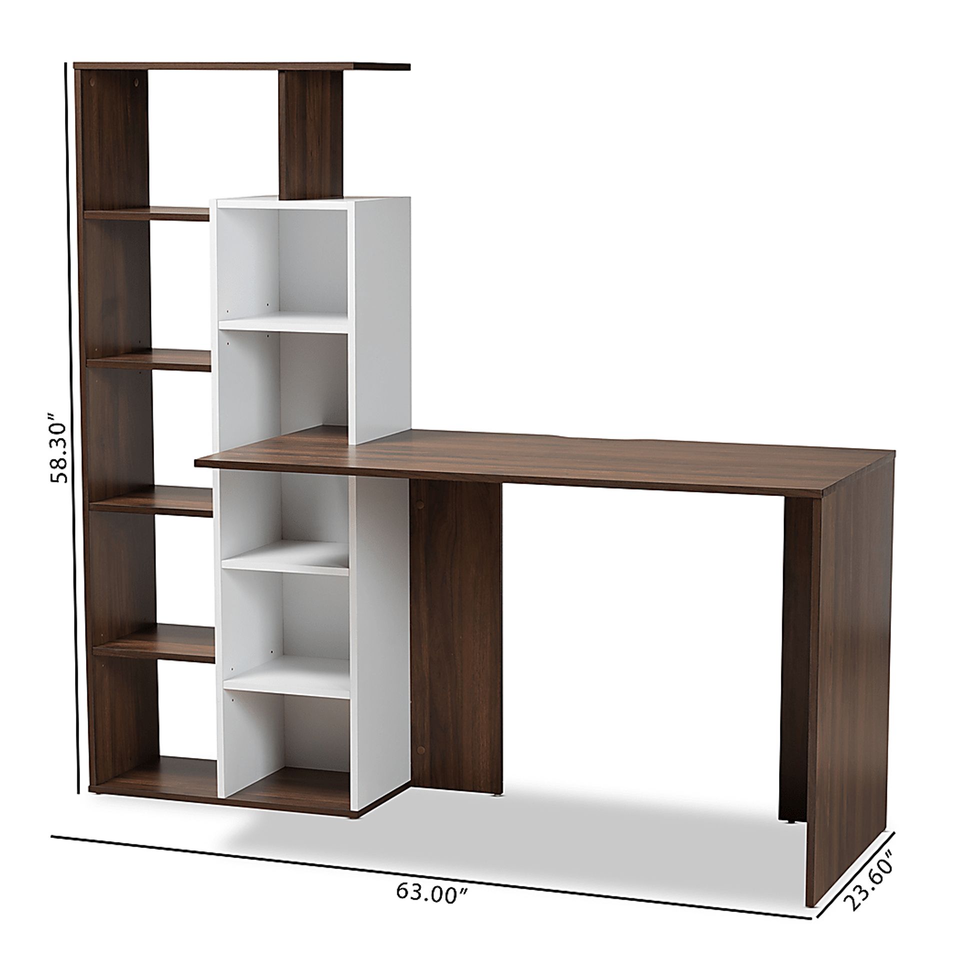 Kension Walnut Desk - Image 8