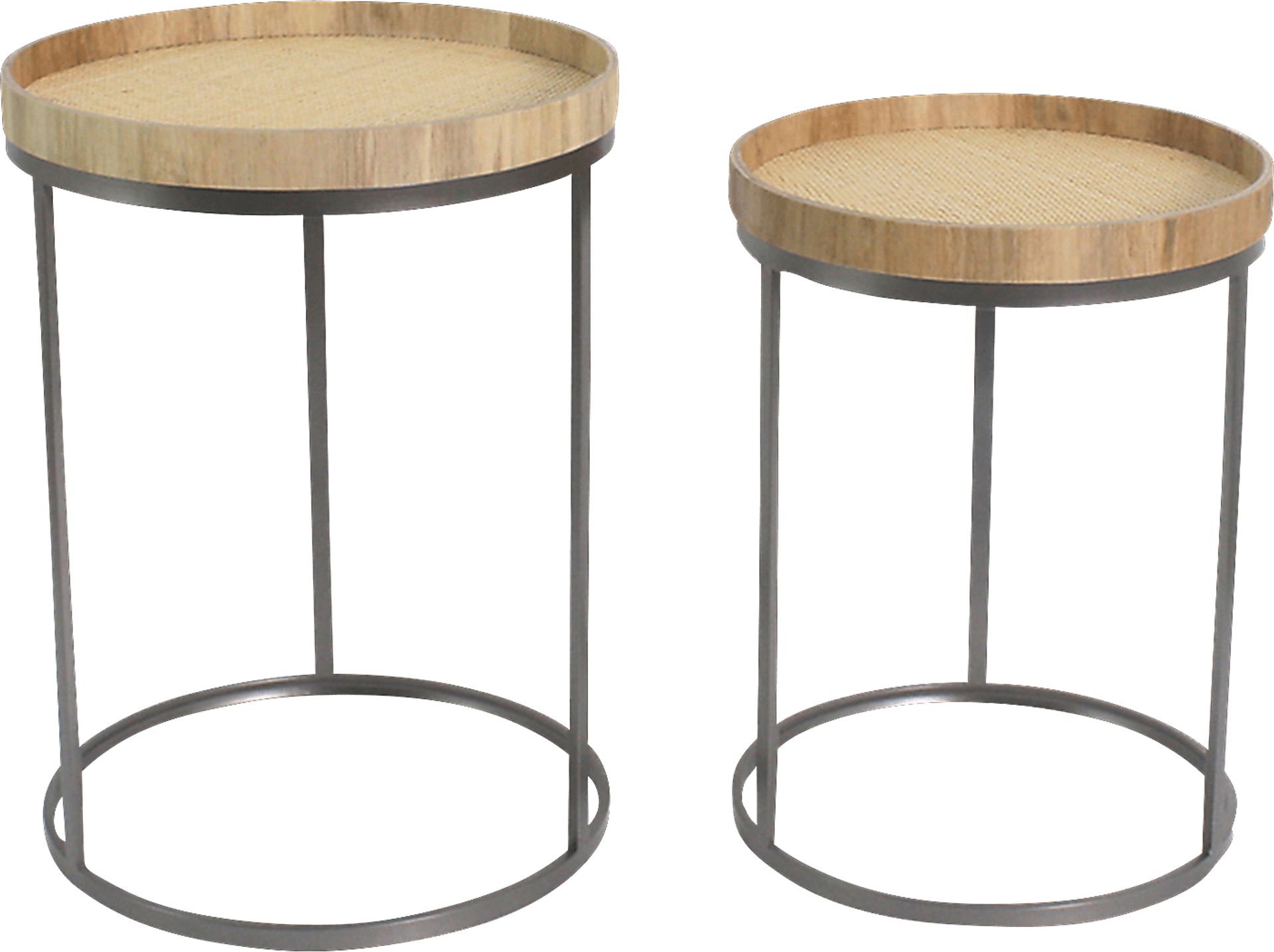 Kensley Brown Nesting Tables, Set of 2 - Image 1