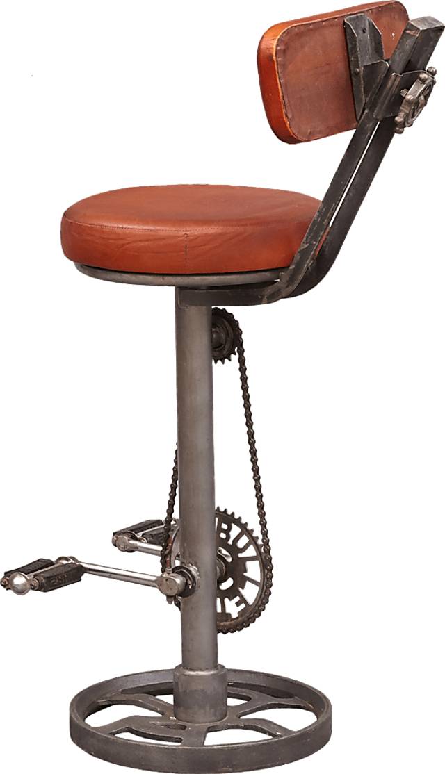 Kent Brown Barstool - Thumbnail - Image 2