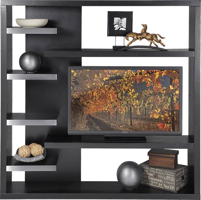 Kenter Black 2 Pc Room Divider - Thumbnail - Image 1
