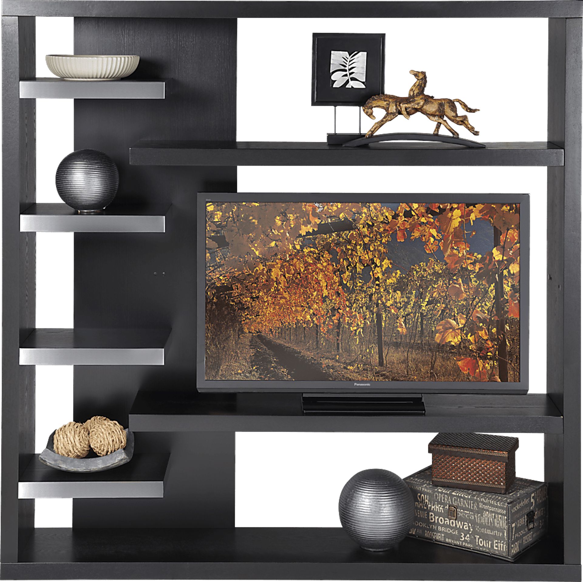 Kenter Black 2 Pc Room Divider - Image 1