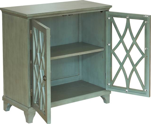 Kentland Green Accent Cabinet - Thumbnail - Image 2
