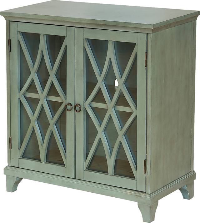 Kentland Green Accent Cabinet - Thumbnail - Image 3