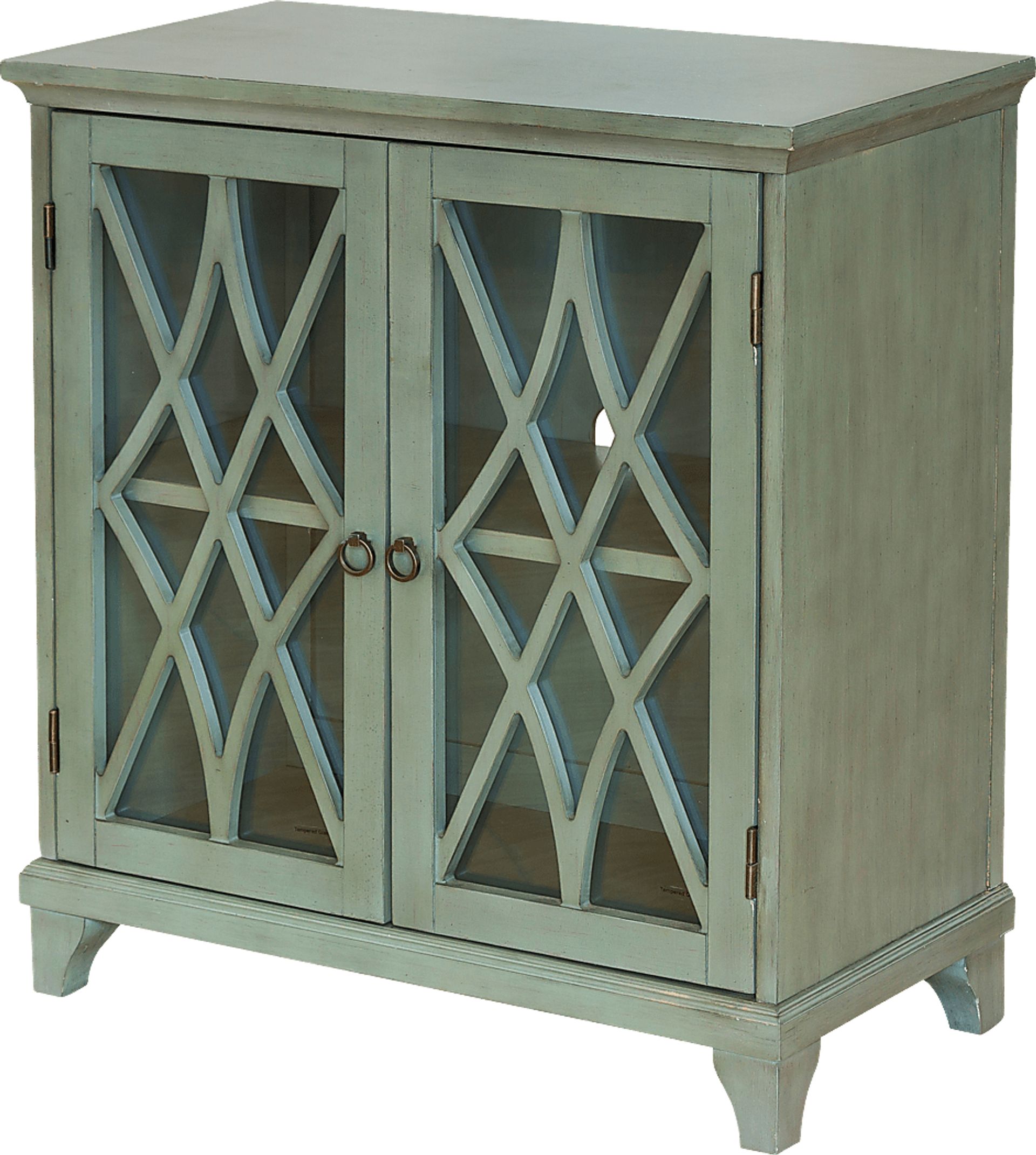 Kentland Green Accent Cabinet - Image 3