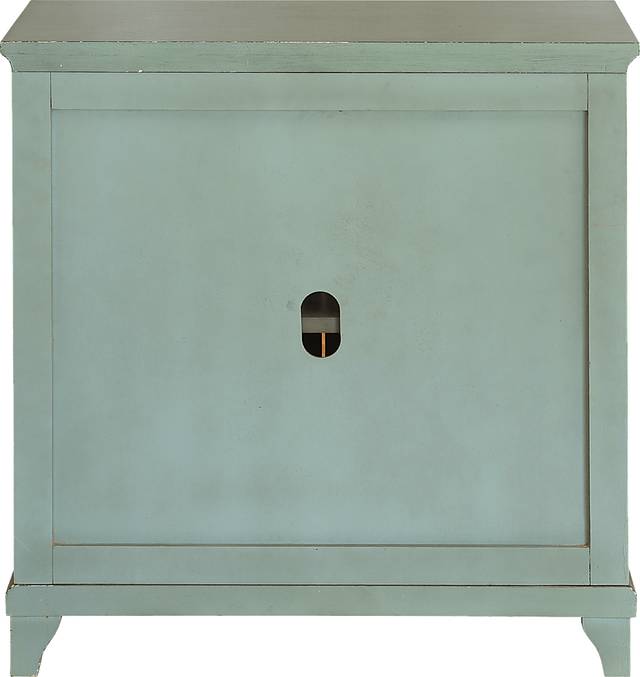 Kentland Green Accent Cabinet - Thumbnail - Image 4