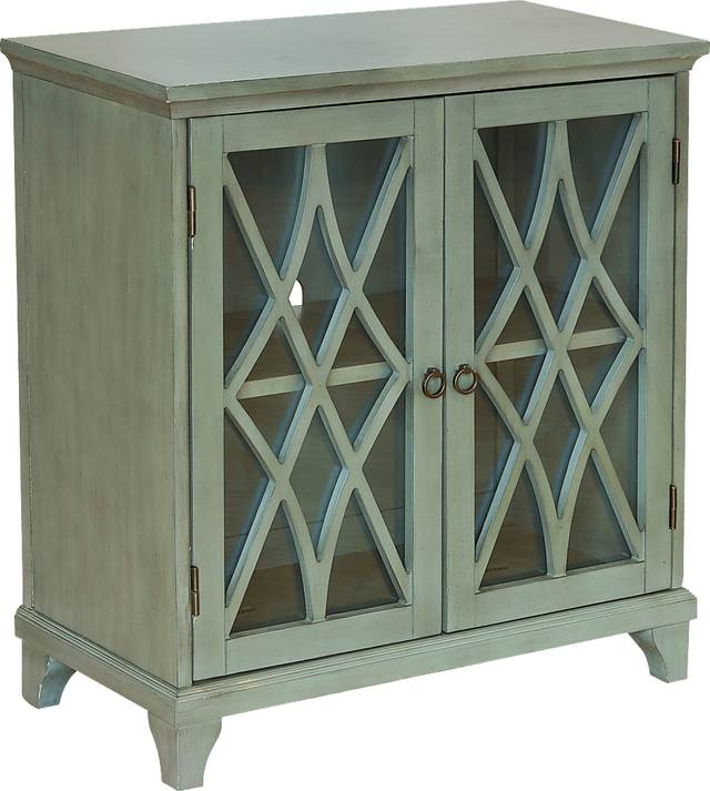 Kentland Green Accent Cabinet - Thumbnail - Image 1