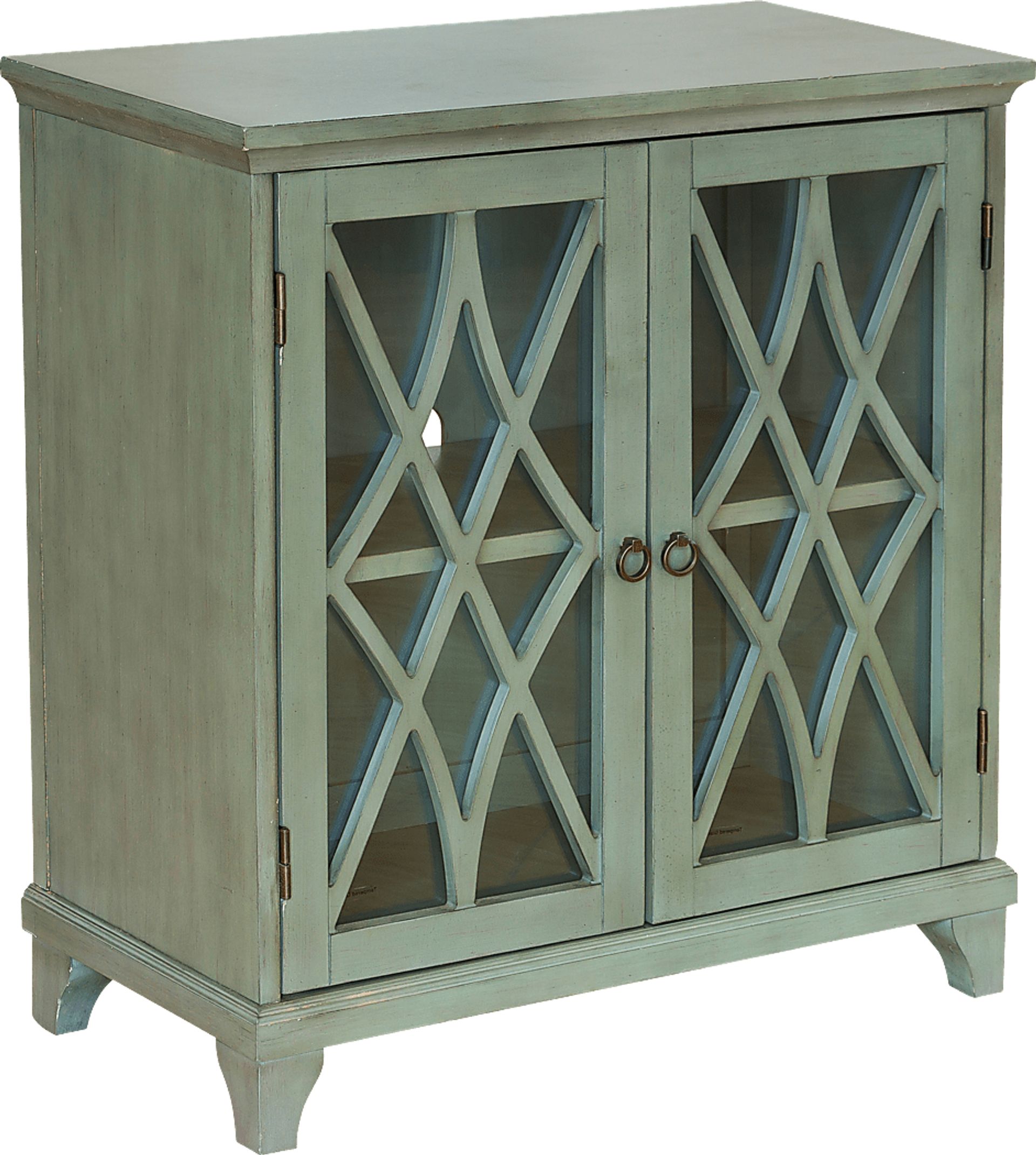Kentland Green Accent Cabinet - Image 1