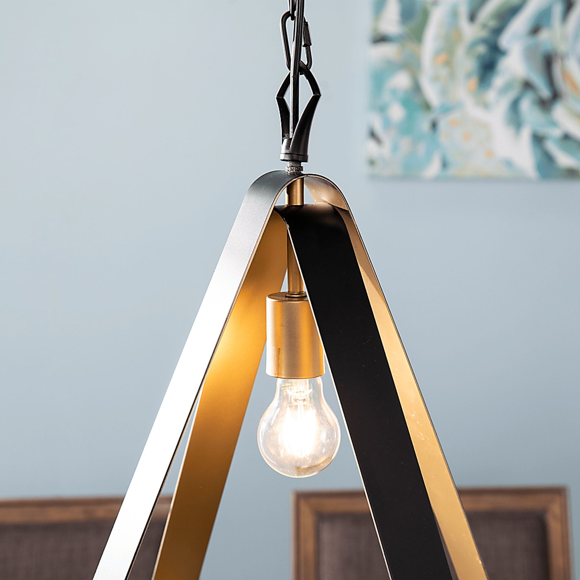 Kentlore Black Chandelier - Image 5