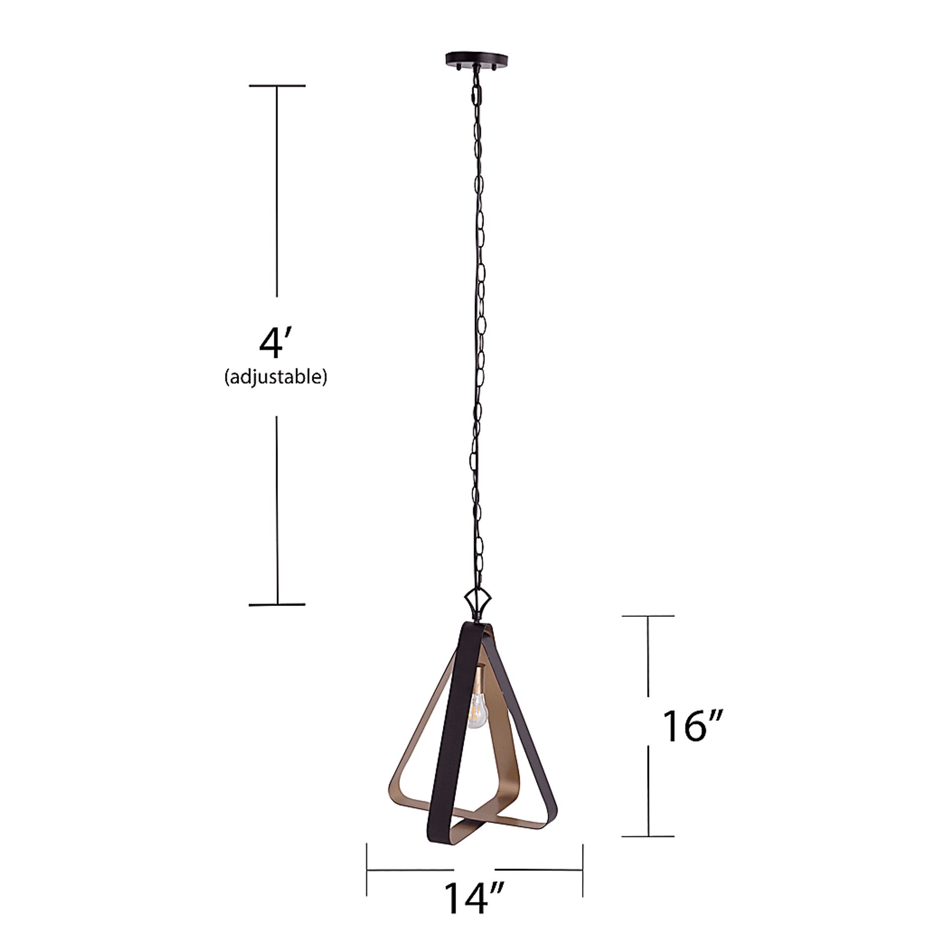 Kentlore Black Chandelier - Image 7