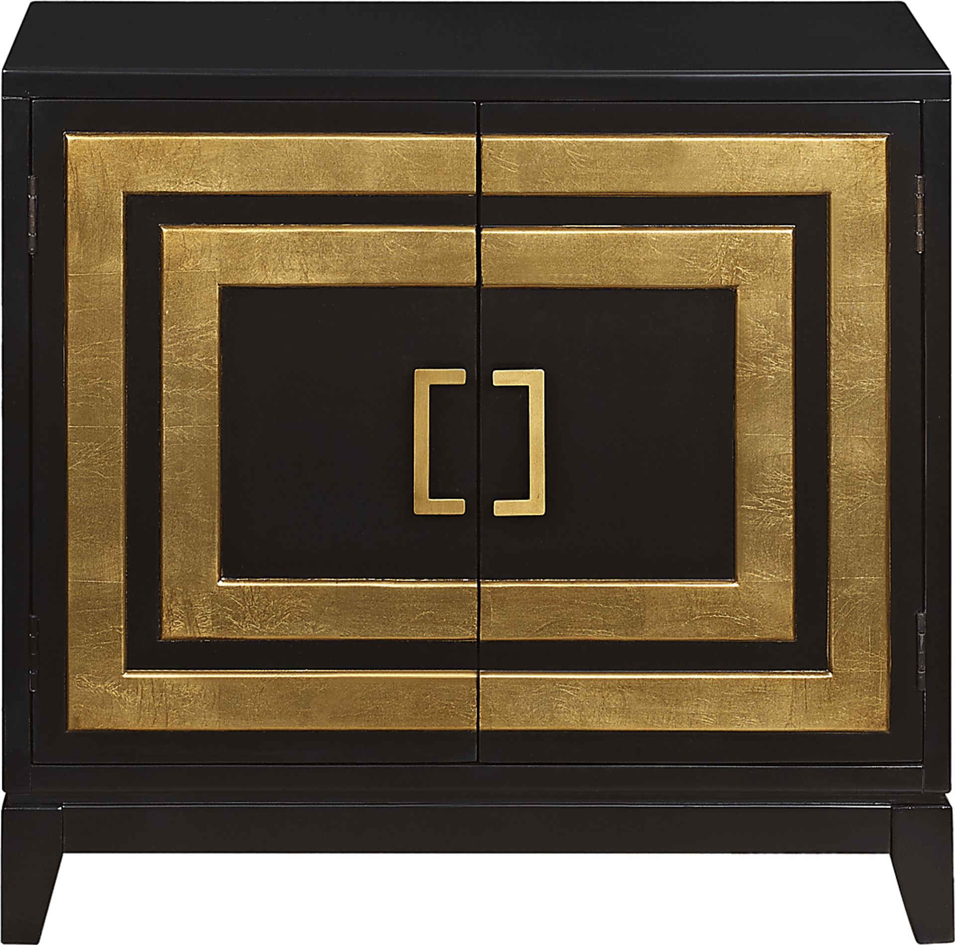 Kenton Black Accent Cabinet - Image 1