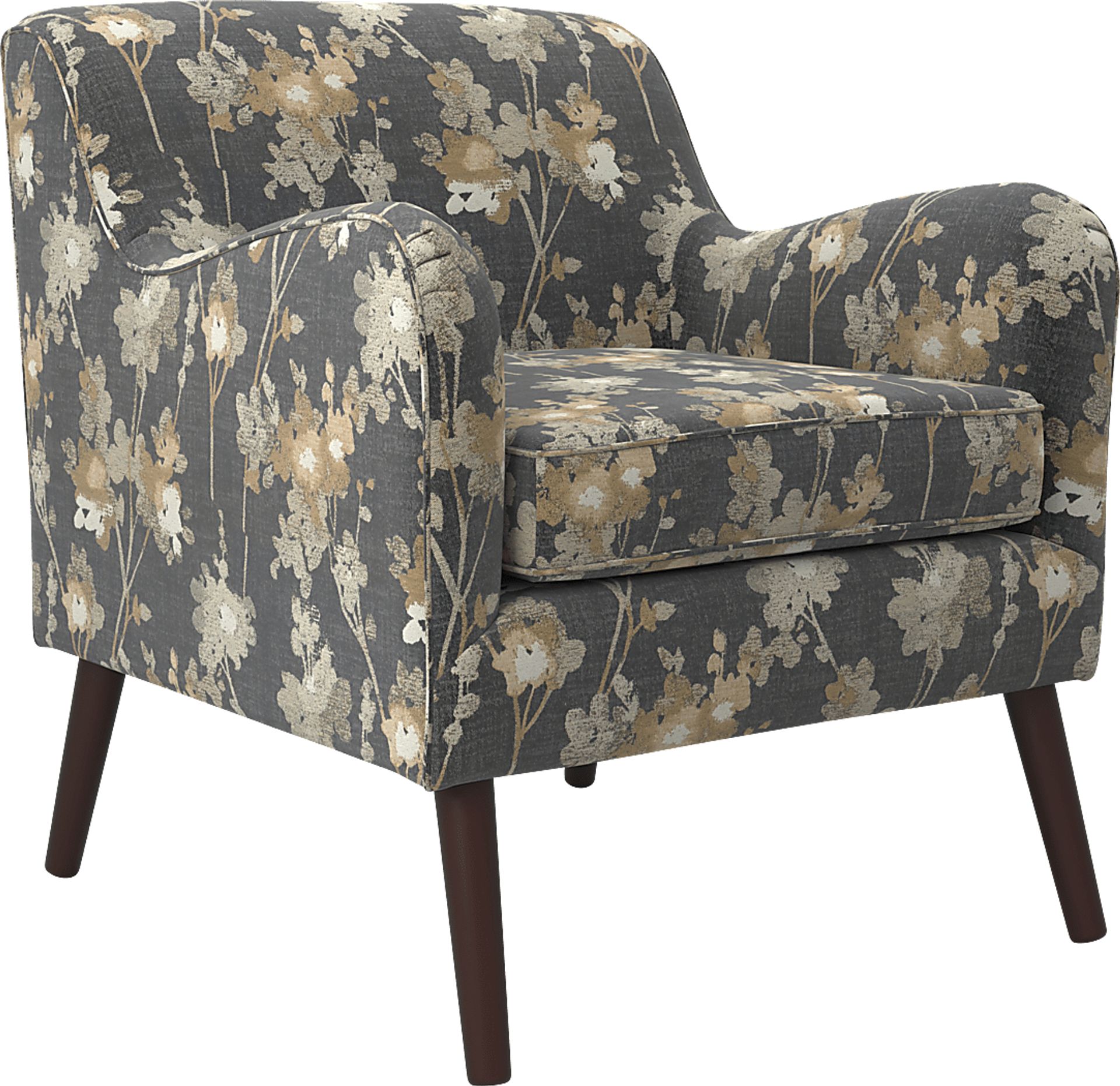 Kenvil Black Accent Chair - Image 1