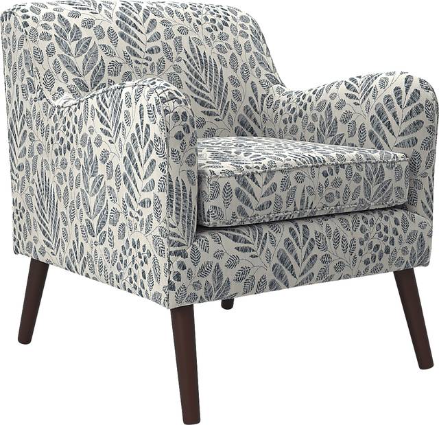 Kenvil Blue Accent Chair - Thumbnail - Image 1