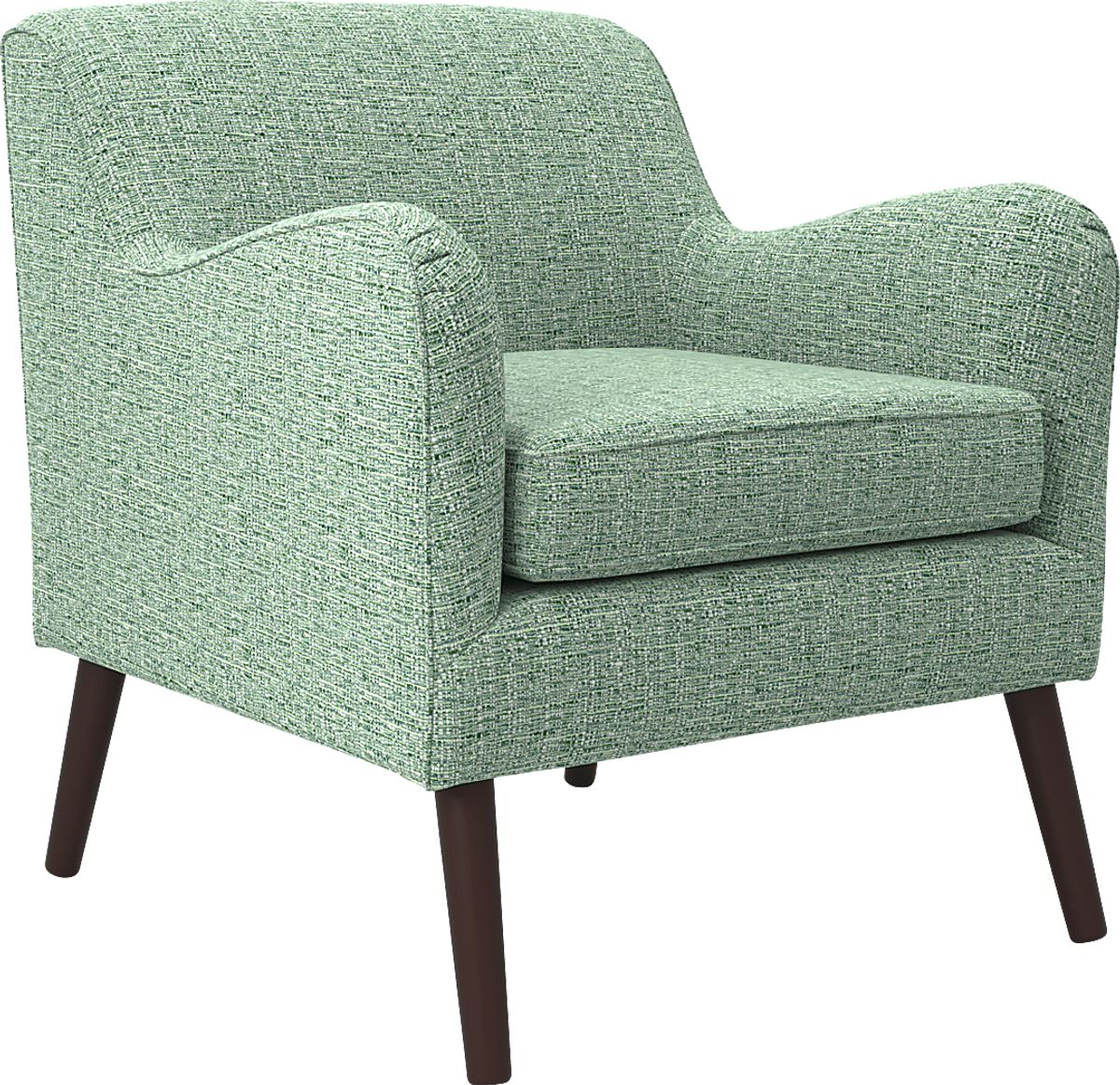 Kenvil Green Polyester Fabric Accent Chair | Rooms to Go