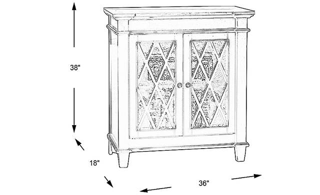 Dimension Image. Please refer to the Dimension Tab on this page for dimension details.