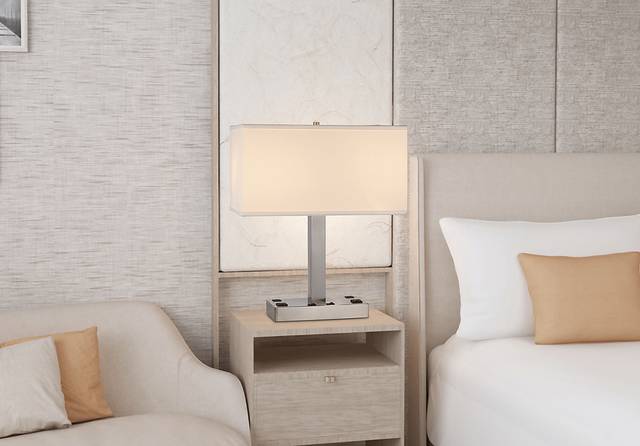 Kenyon Place Silver Lamp - Thumbnail - Image 2
