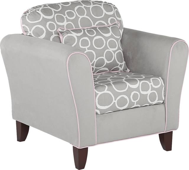 Kenzie Gray Chair - Thumbnail - Image 1