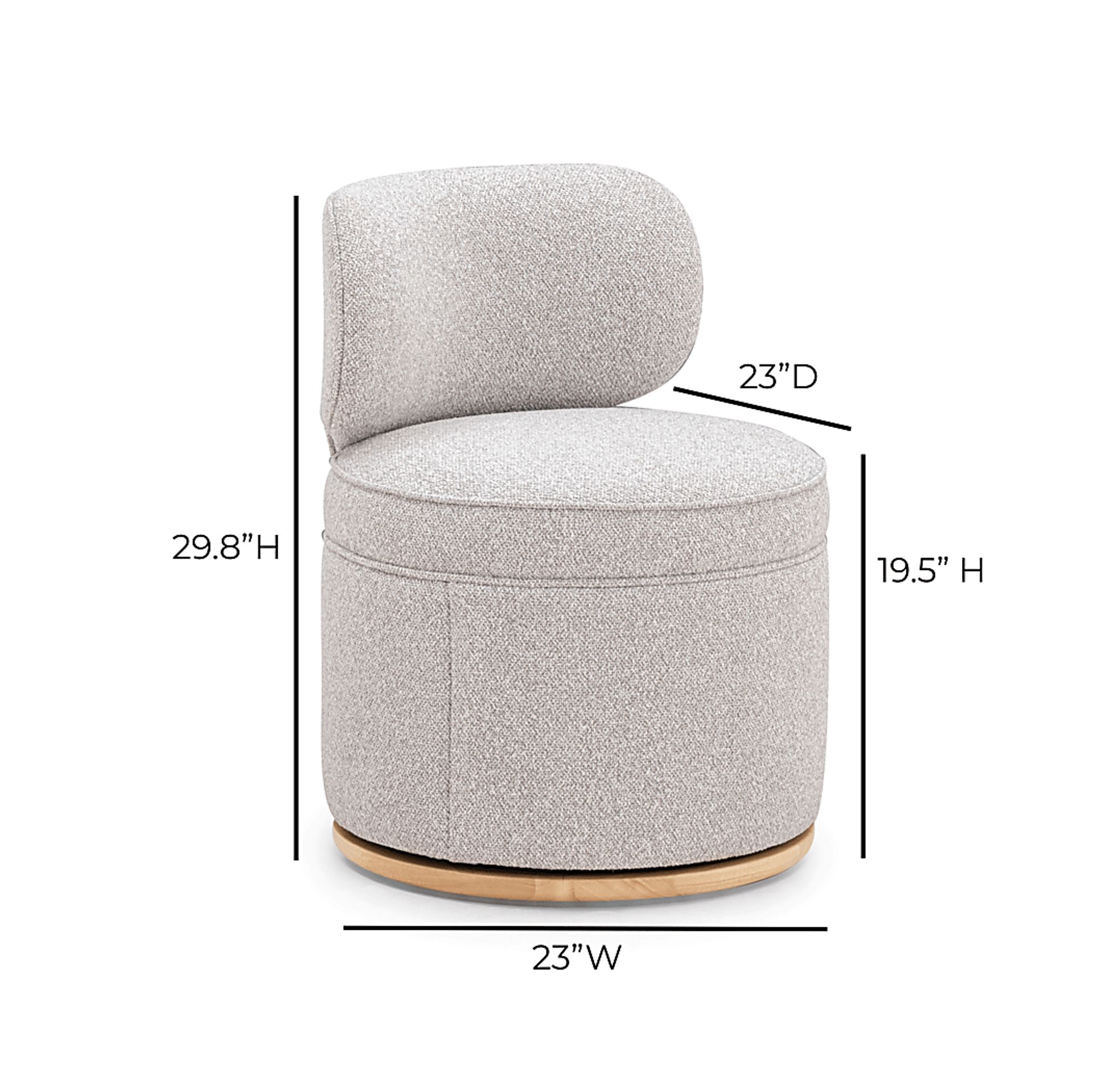 Keokolo Gray Desk Chair - Image 6