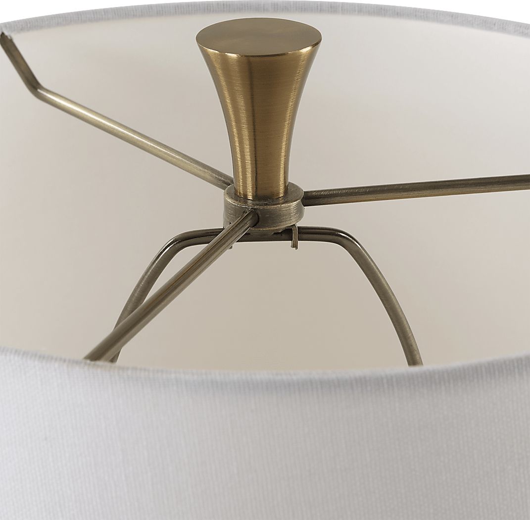 Kercheval Road White Lamp - Thumbnail 4