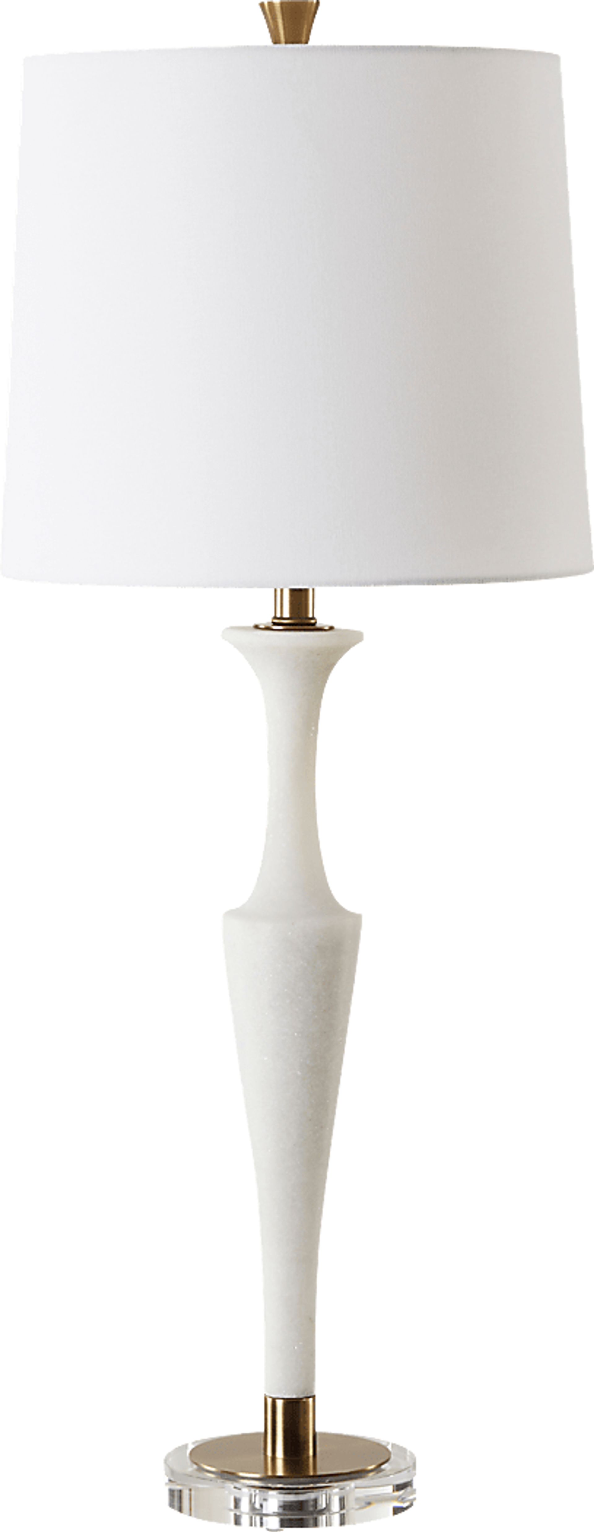 Kercheval Road White Lamp - Image 1
