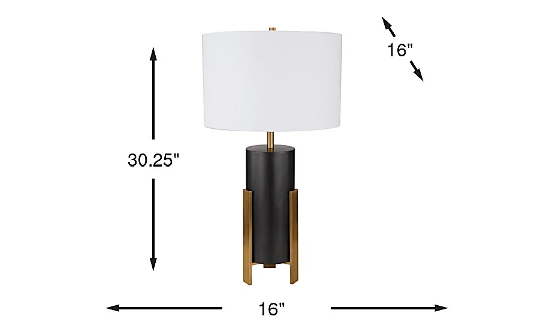 Kerens Lane Bronze Table Lamp