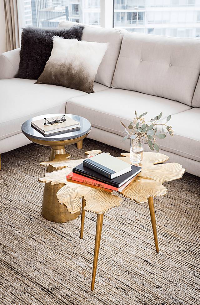Keresan Gold Accent Table - Thumbnail - Image 2