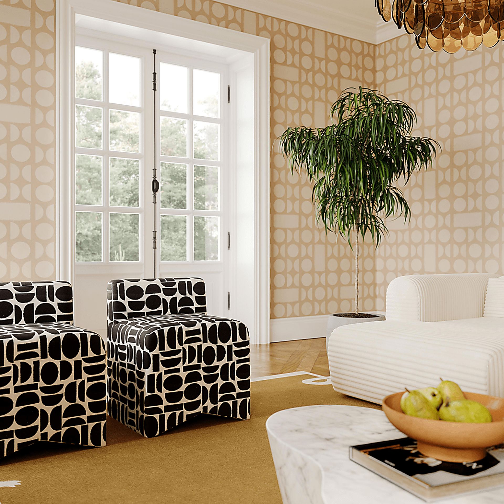 Kerge Black Accent Chair - Image 3