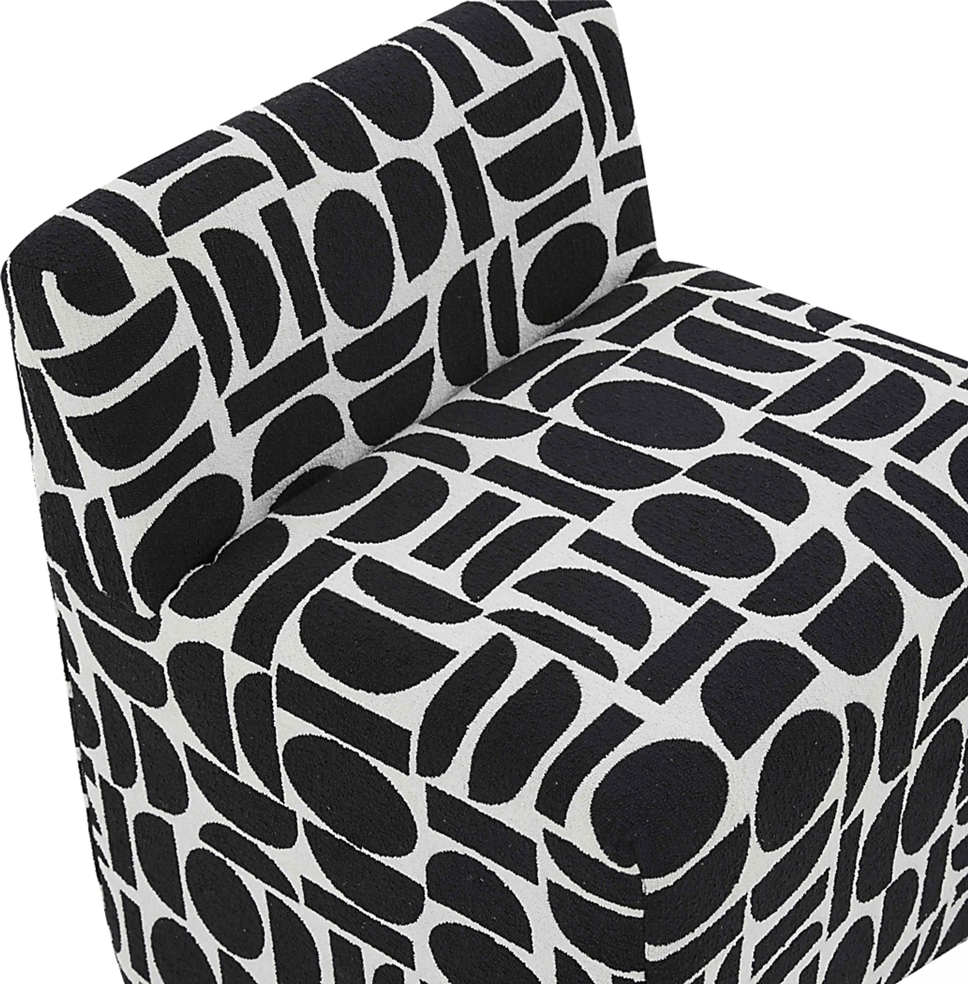 Kerge Black Accent Chair - Image 4