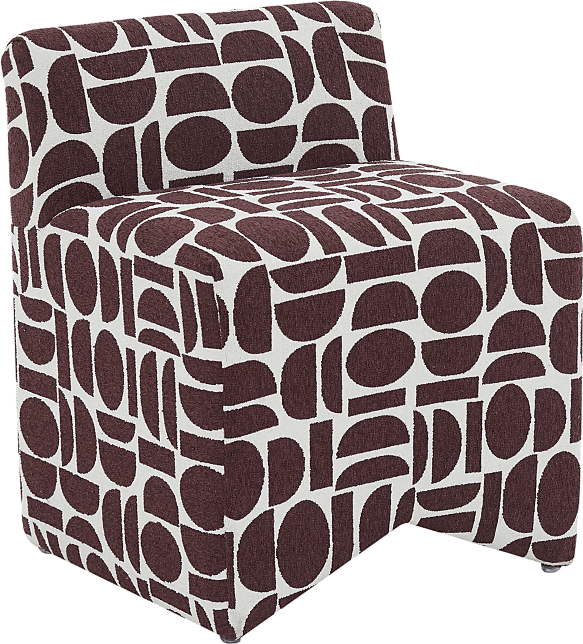 Kerge Brown Accent Chair - Image 1