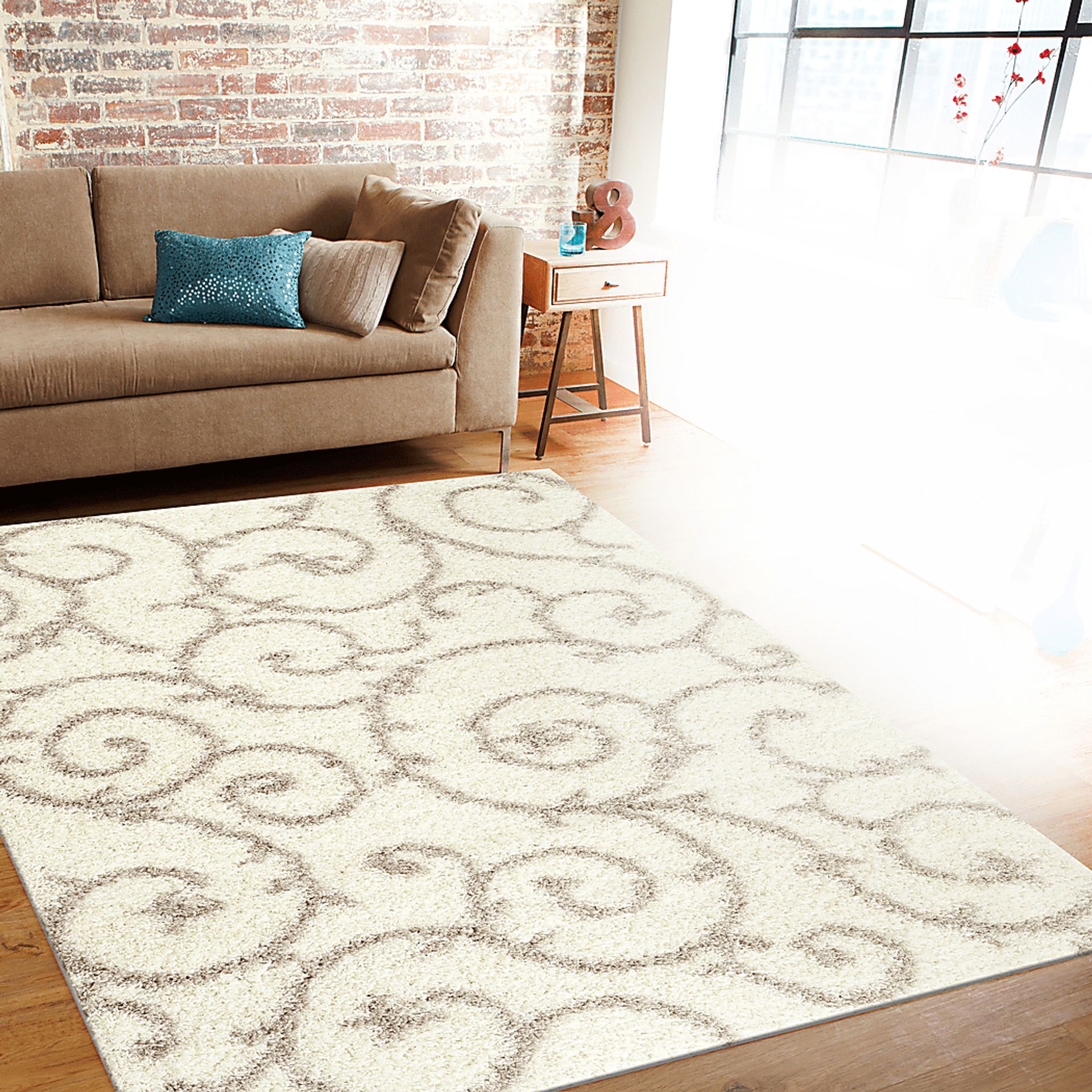 Kerli Cream 7'10 x 10' Rug - Image 3