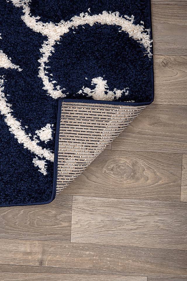 Kerli Navy 5'3 x 7'3 Rug - Thumbnail - Image 2